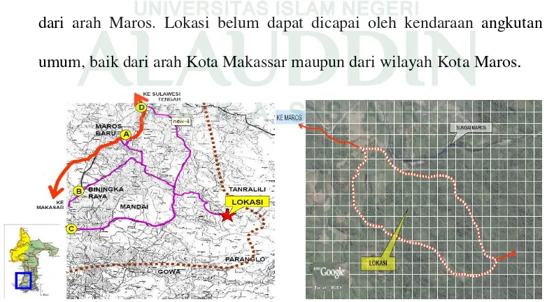 Gambar 4.1. Akses Menuju Lokasi dan Gerbang KRP, 2018. 