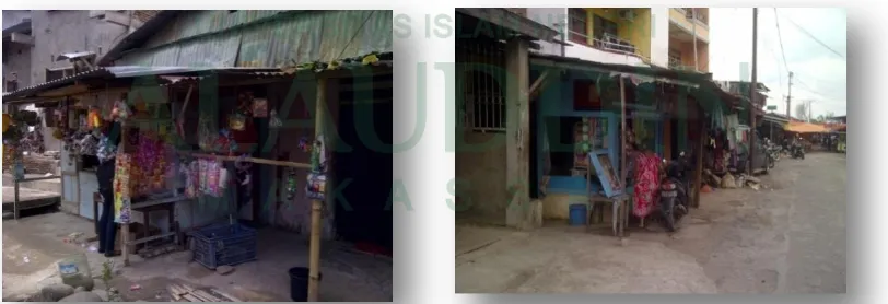 Gambar 4.1. Kegiatan Perdagangan dan Jasa di Jl.K.H Wahid Hasyim 