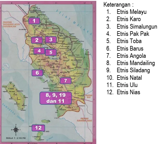 Gambar 2.Titik Pengamatan di provinsi Aceh, Ristoja 2012 