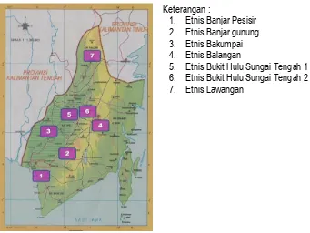 Gambar 14.Titik Pengamatan di provinsi Kalimantan Timur, Ristoja 2012 
