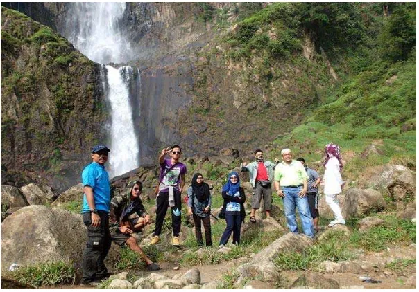 Gambar 2.4.Foto wisatawan yang berkunjung bersama keluarga, 2015. 