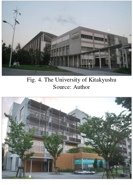 Fig. 4. The University of Kitakyushu 