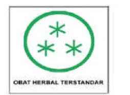 Gambar 5. Logo obat herbal terstandar
