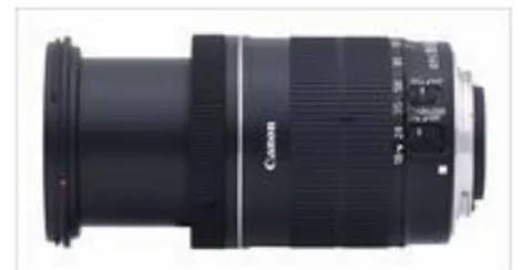 Gambar 2.30 Lensa Canon EF-S 18-135/3.5-5.6  (Stadler&amp;McWilliam, 2009) 