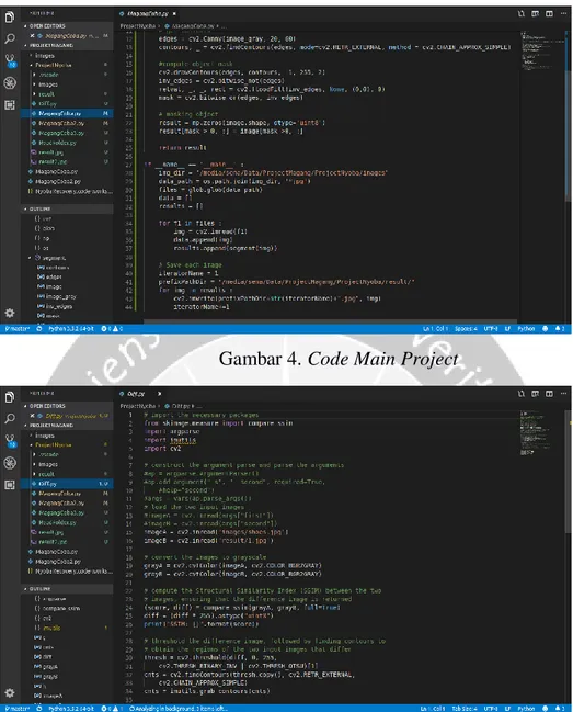 Gambar 4. Code Main Project 
