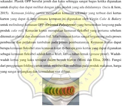 Gambar 7. Cake Roll Toping Ubi Ungu 