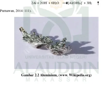 Gambar 2.2 Aluminium, (www. Wikipedia.org) 