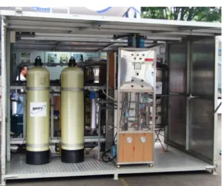 Gambar 17. Unit Pengolah Air Sistem Reverse Osmosis Stasioner Untuk Mengolah Air Asin