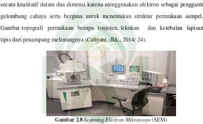 Gambar 2.8 Scanning Electron Mikroscope (SEM) 