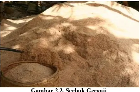 Gambar 2.2. Serbuk Gergaji 