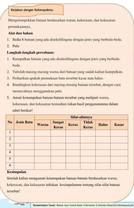 tabel berikut! 