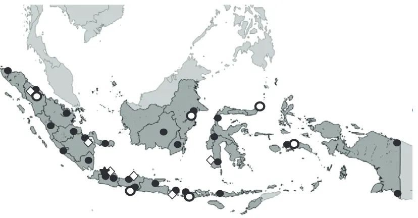 Figure 1. Map of ILI SARI sites, regional laboratory and CBBTHFigure 1. Map of ILI SARI sites, regional laboratory and CBBTHFigure 1