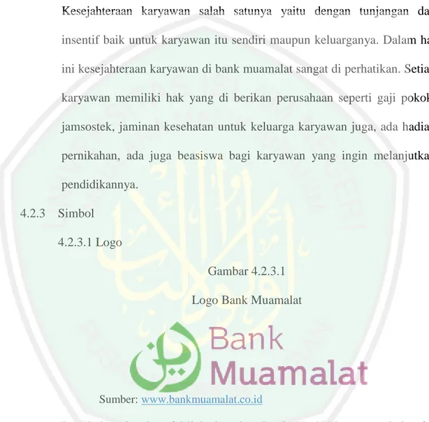 Gambar 4.2.3.1  Logo Bank Muamalat 