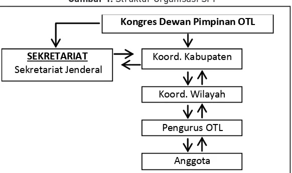 Gambar 1. Struktur Organisasi SPP