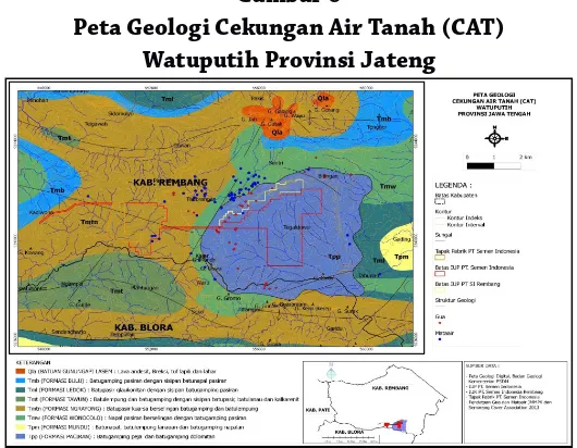 Gambar 6Peta Geologi Cekungan Air Tanah (CAT) 