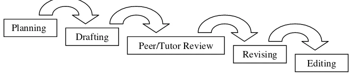 Figure 3: Cycle of Process Writing 