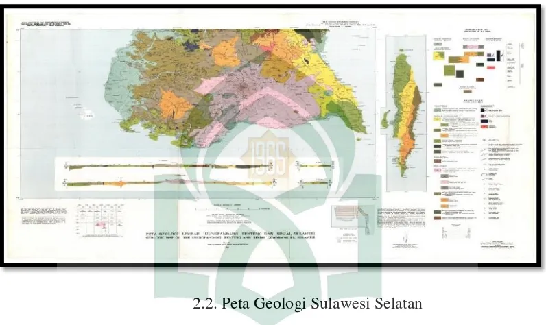 Gambar 2.3. Peta Geologi Daerah Penelitian 