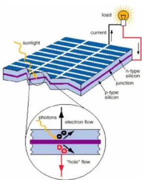 Gambar 6: Beberapa Jenis Modul Fotovoltaik.