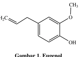 Gambar 1. Eugenol 