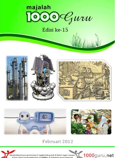 Majalah Sains 1000 Guru Edisi 15