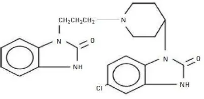 Gambar 2.2. Struktur kimia domperidon26 