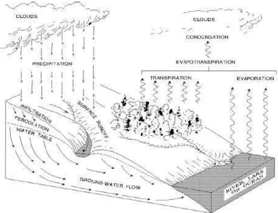 Gambar 2.7 Siklus Hidrologi 
