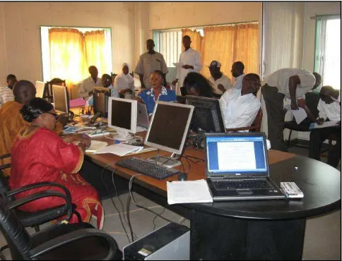 Figure 9:  Stock assessment training workshop with Department of Fisheries staff 