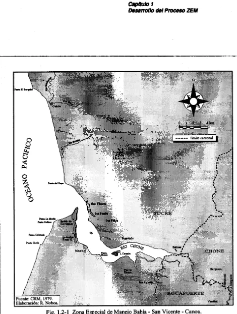 Fig. 1.2-1 Zona Especial de Manejo Bahía - - San Vicente Canoa. 