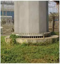 Gambar 12 Pondasi tower (lattice) SUTET 500 kV Gresik - Krian 