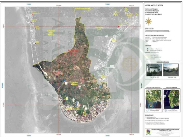 Gambar 4.1 Peta Kelurahan Rangas Kecamatan Banggae 
