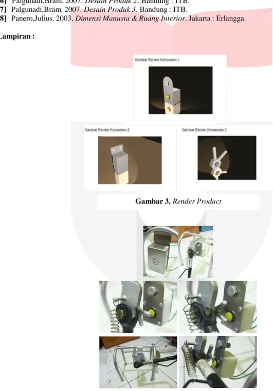 Gambar 3. Render Product 