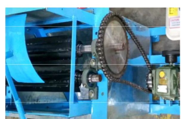 Gambar 5. Rantai dan sprocket
