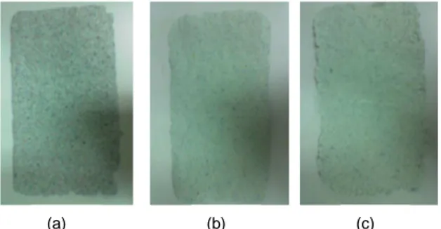 Gambar 7. Pengaruh  Suhu Reaksi Xilanase  AQ-1 terhadap Proses  Deinking pada Sampel  Kertas uang 