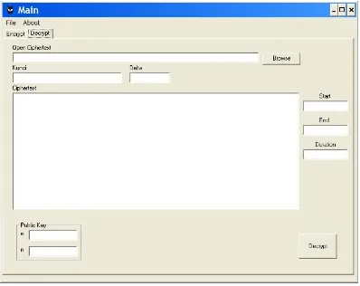 Gambar Tampilan Program Dekripsi 