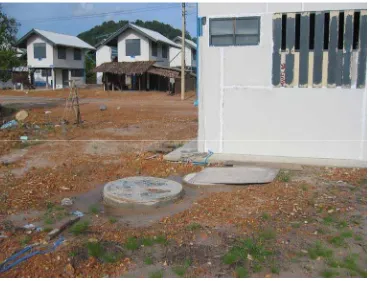 Figure 9. Toilet system at Village No. 4 