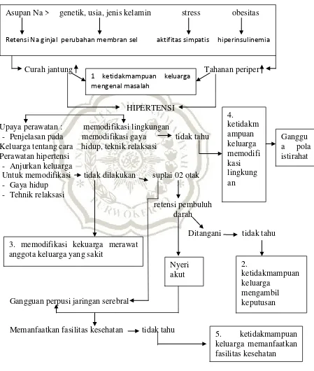 Gambar 2.1 Pathway penyakit hipertensi 