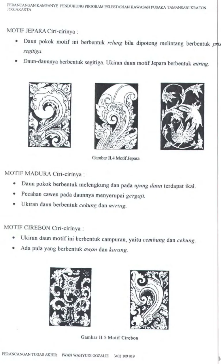 Gambar 11.4 Motif  Jepara 