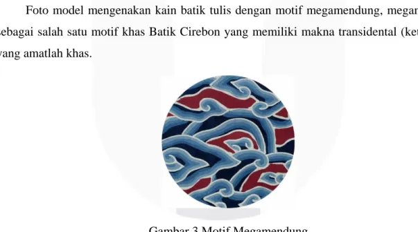 Gambar 3 Motif Megamendung 