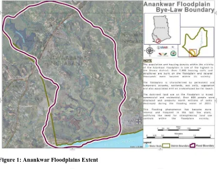 Figure 1: Anankwar Floodplains Extent 