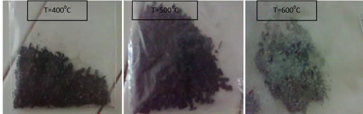 Gambar 4.3 Karbon Aktif Pelepah Aren dengan Aktivator ZnCl2  