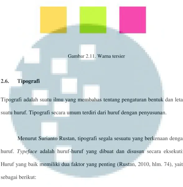 Gambar 2.11. Warna tersier 