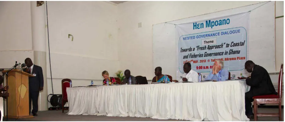 Figure 3: Dignitaries at the Nested Governance Dialogue 