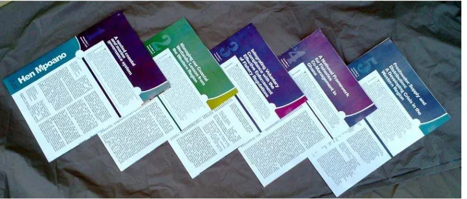 Figure 5: Five of the published issue briefs 