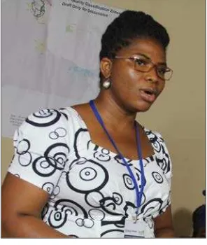 Figure 2 . Richner Naa Krokor Odoi, Fisheries Officer, Marine Fisheries Management Division (MFMD)