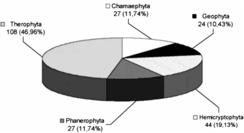Fig. 2. Spectrum of life forms