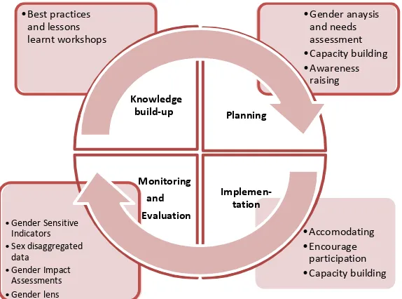 Figure 1: SFMP Gender Mainstreaming Approach 