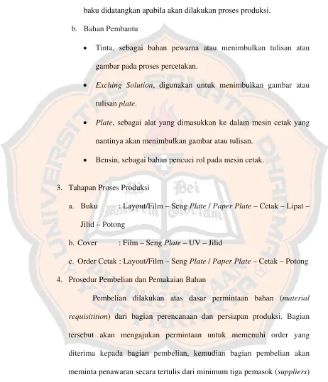 gambar pada proses percetakan. 