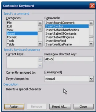 Gambar 1.5 Jendela  5. AutoCorrect dan pembuatan
