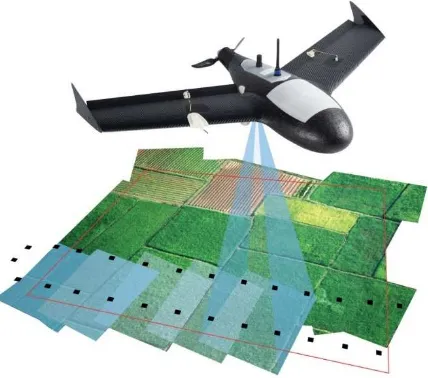 Figure 6:  Fixed wing aircraft (drone) for aerial assessment of land resources 