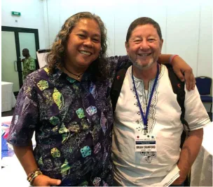 Figure 1 Romy Trono and Brian Crawford 